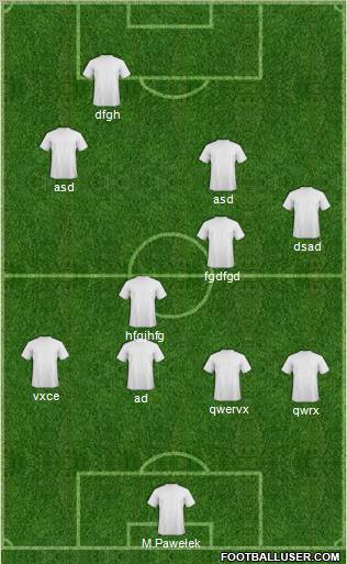 Ceramika Paradyz Formation 2010