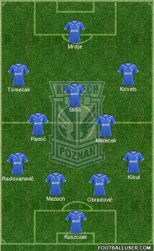 Lech Poznan Formation 2010