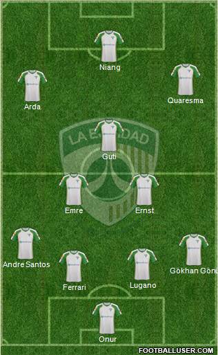 CD La Equidad Formation 2010