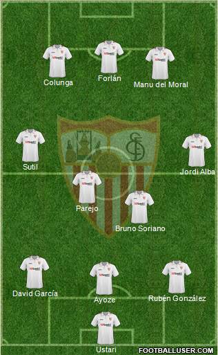 Sevilla F.C., S.A.D. Formation 2010