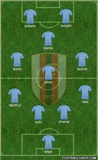 KS Flamurtari Vlorë Formation 2010
