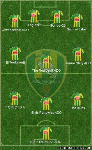 ADO Den Haag Formation 2010