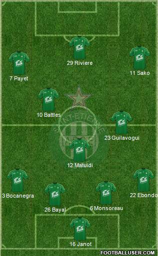 A.S. Saint-Etienne Formation 2010