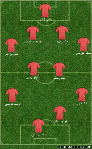 Club Africain Tunis Formation 2010