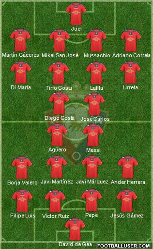 C. At. Osasuna Formation 2010