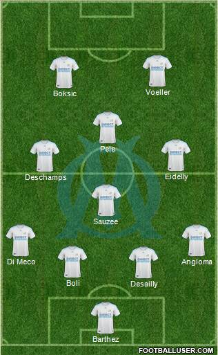 Olympique de Marseille Formation 2010