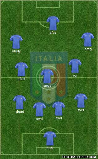 Italy Formation 2010