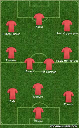 Pro Evolution Soccer Team Formation 2010