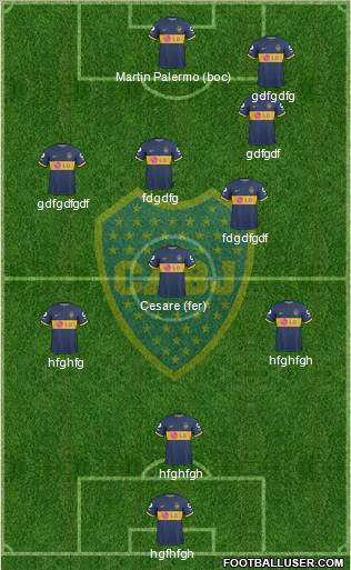 Boca Juniors Formation 2010