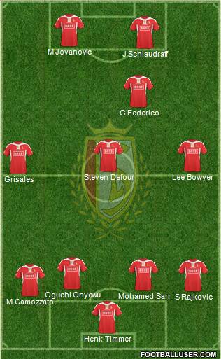 R Standard de Liège football formation