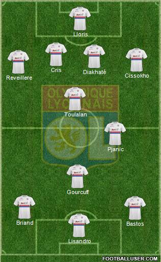 Olympique Lyonnais Formation 2010