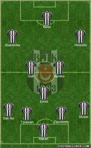 Besiktas JK Formation 2010