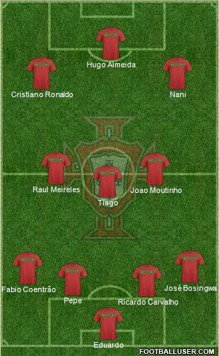 Portugal Formation 2010