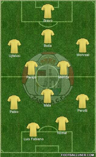Zamora C.F. Formation 2010