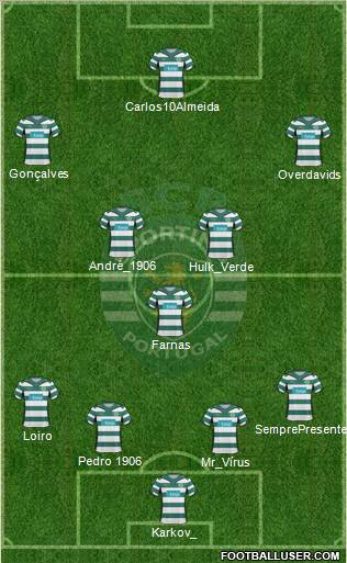 Sporting Clube de Portugal - SAD football formation