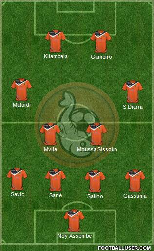 FC Lorient Bretagne Sud Formation 2010