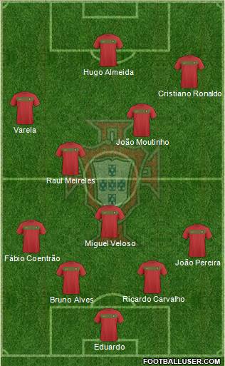 Portugal Formation 2010