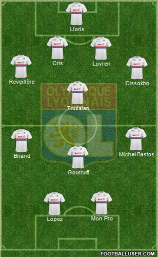 Olympique Lyonnais Formation 2010