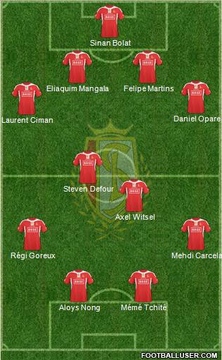 R Standard de Liège football formation