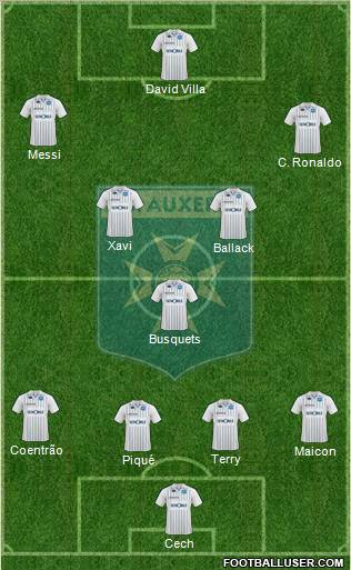 A.J. Auxerre Formation 2010