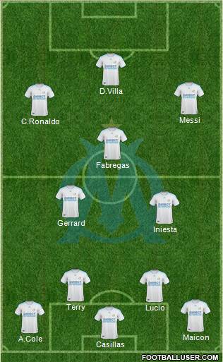 Olympique de Marseille Formation 2010