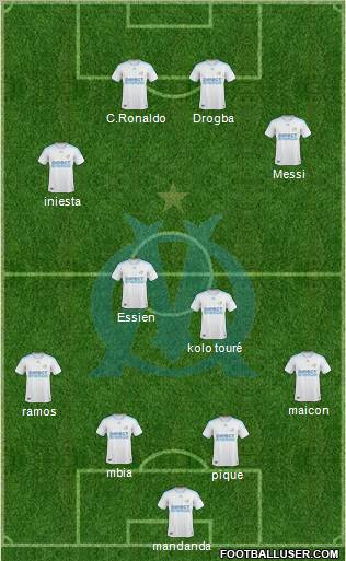 Olympique de Marseille Formation 2010