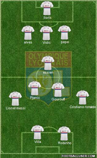 Olympique Lyonnais Formation 2010