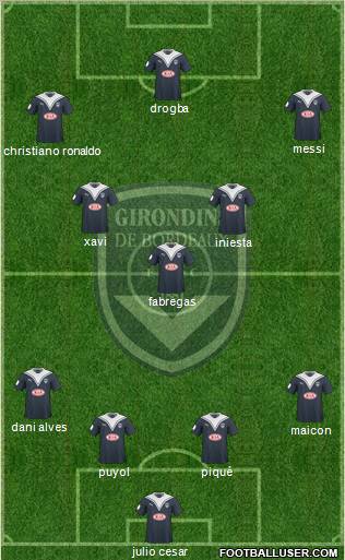 FC Girondins de Bordeaux Formation 2010