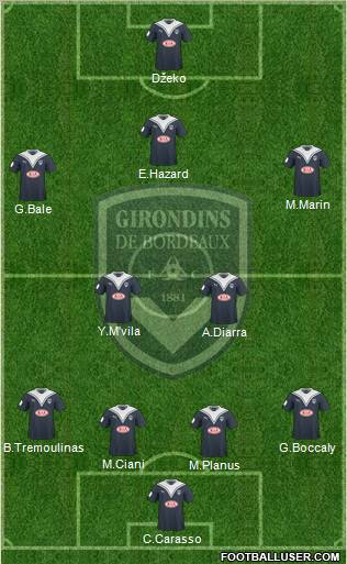 FC Girondins de Bordeaux Formation 2010
