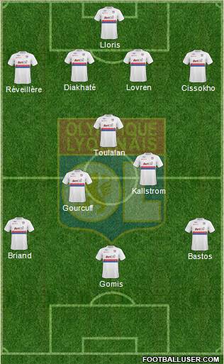 Olympique Lyonnais Formation 2010