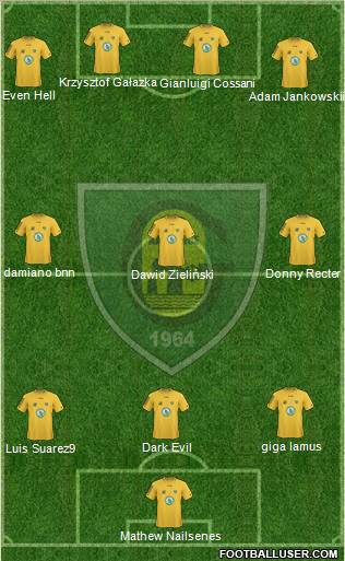 GKS Katowice Formation 2010
