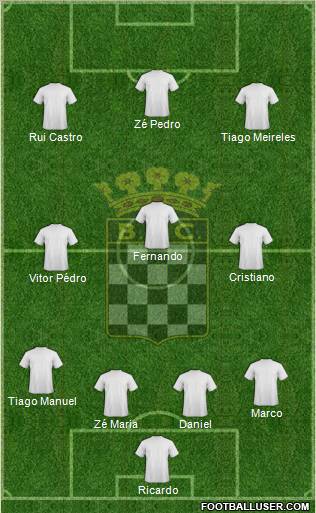 Boavista Futebol Clube - SAD football formation