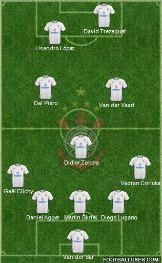 SC Corinthians Paulista Formation 2010
