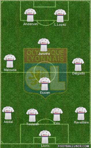Olympique Lyonnais Formation 2010