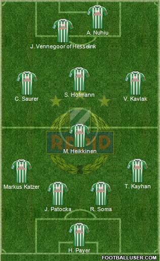 SK Rapid Wien Formation 2010