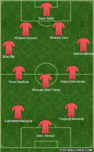 Club Africain Tunis Formation 2010