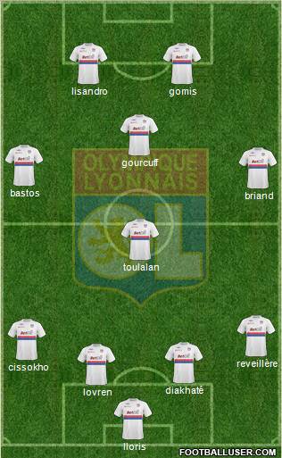 Olympique Lyonnais Formation 2010