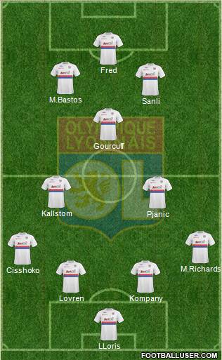 Olympique Lyonnais Formation 2010