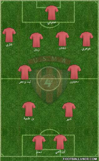 Union Sportive de la Médina d'Alger Formation 2010