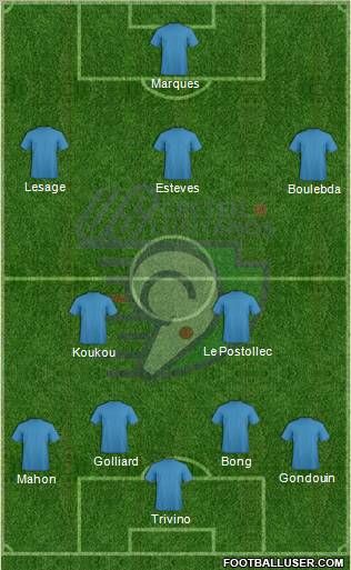 Union Sportive Créteil-Lusitanos Football Formation 2010