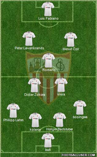 Sevilla F.C., S.A.D. Formation 2010