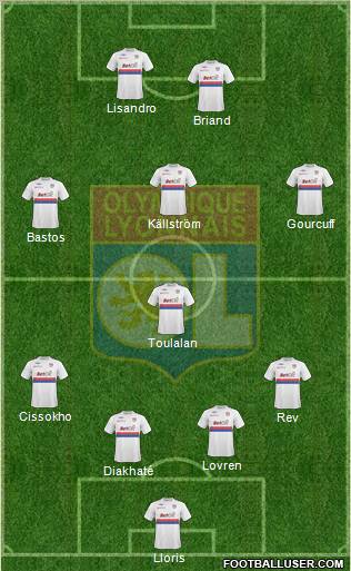 Olympique Lyonnais Formation 2010