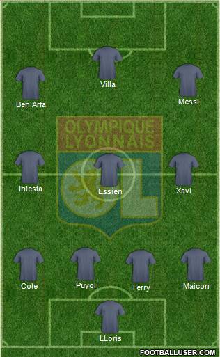 Olympique Lyonnais Formation 2010