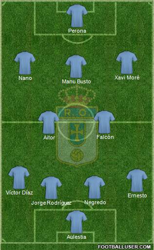 Real Oviedo S.A.D. Formation 2010