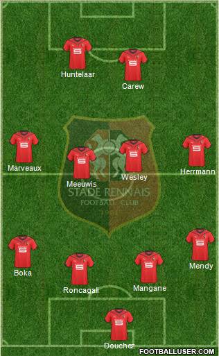 Stade Rennais Football Club Formation 2010