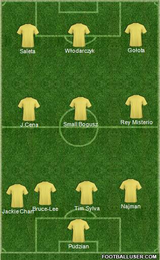 World Cup 2010 Team Formation 2010