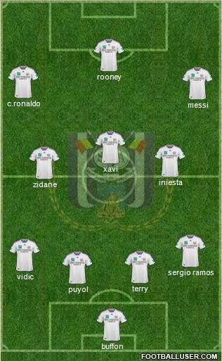 RSC Anderlecht football formation