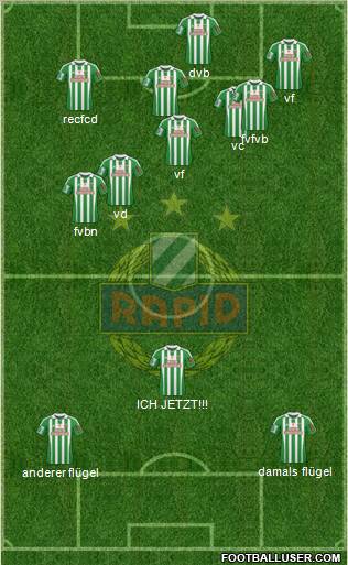 SK Rapid Wien football formation