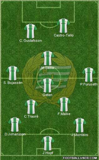 Hammarby IF Formation 2010