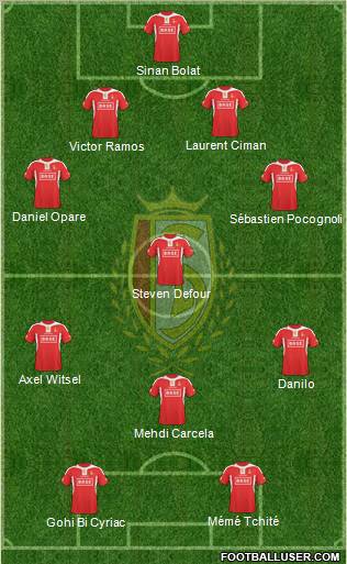 R Standard de Liège football formation